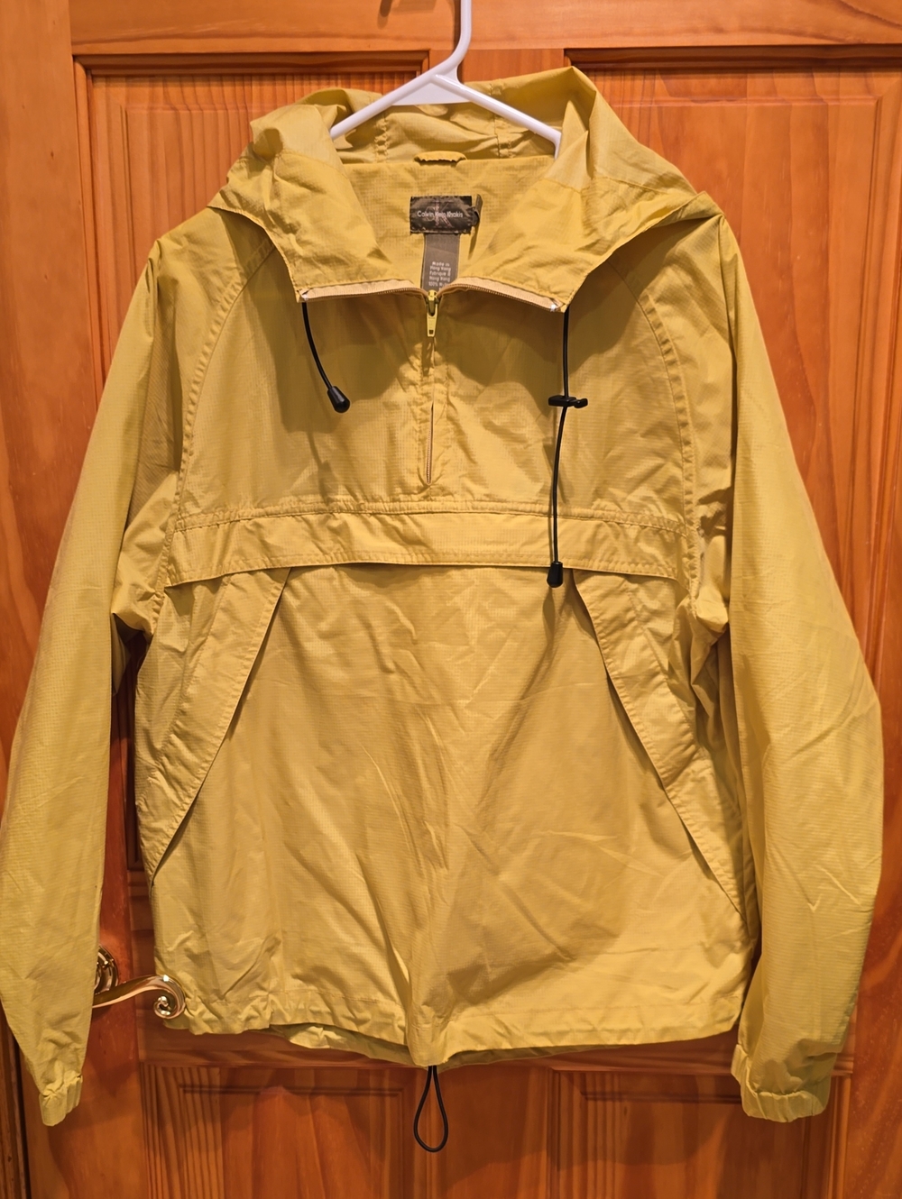 Calvin Klein Khakis Yellow/green Jacket Womens Large